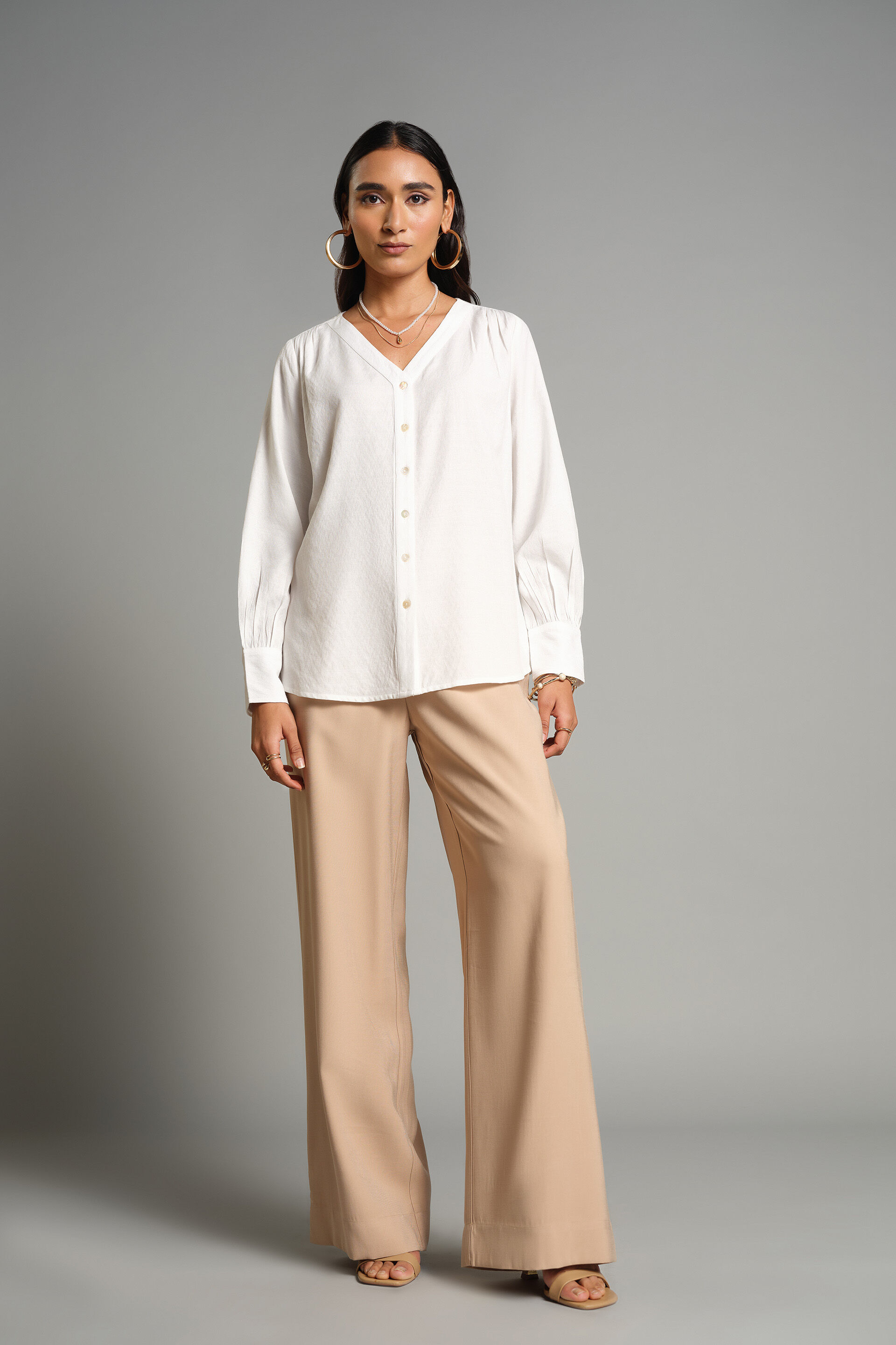 Timeless White Top, White, image 3